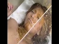 Scat Fetish XXX Tube - Helpless japanese slut gets shit on the face